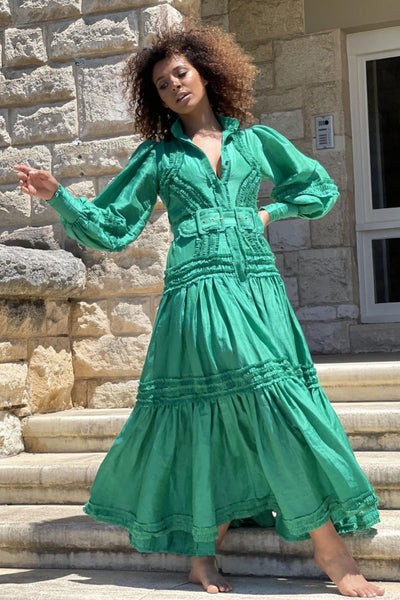 Starlet Maxi Dress - Green