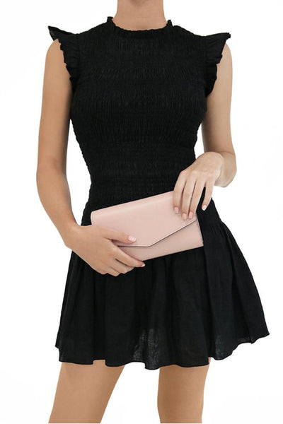 Nic Envelope Clutch - Blush