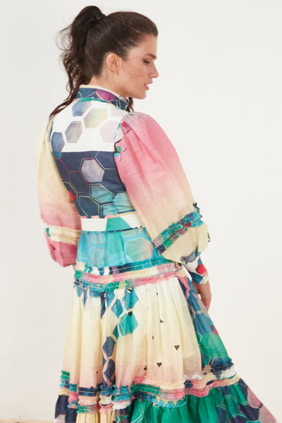 Queen Bee Maxi Dress - Bright