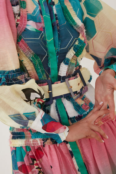 Queen Bee Maxi Dress - Bright