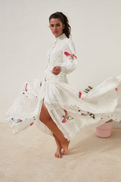 Queen Bee Maxi Dress - Light