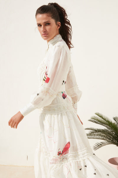 Queen Bee Maxi Dress - Light