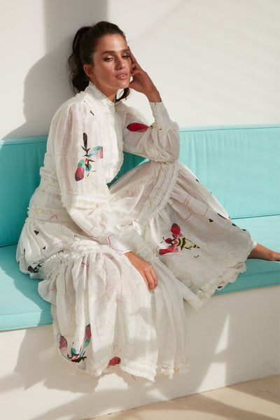 Queen Bee Maxi Dress - Light