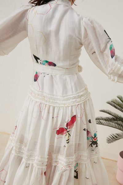 Queen Bee Maxi Dress - Light