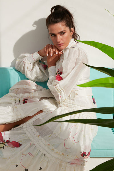 Queen Bee Maxi Dress - Light