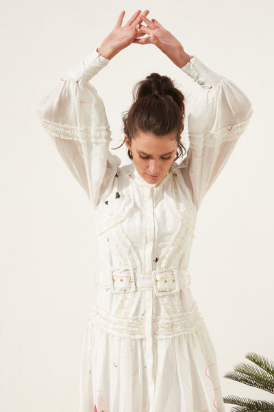 Queen Bee Maxi Dress - Light