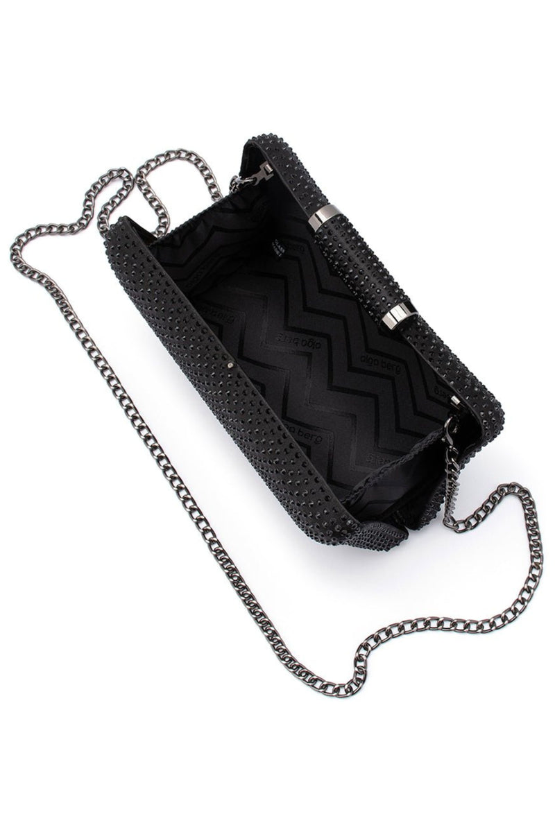 Olga berg black sales clutch