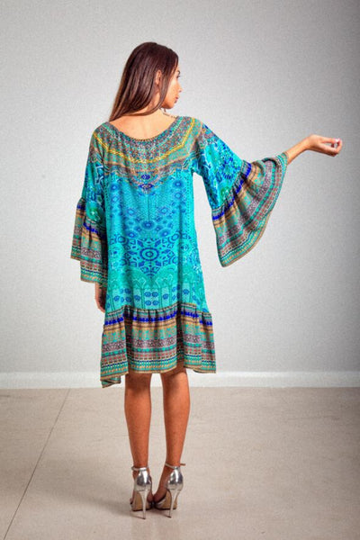 Buy Inoa Gypsy Dress in Atlantis Silk online now at Smoke and Mirrors Boutique. Inoa stockists Australia. Inoa online stockists. Buy Inoa with ZipPay. Buy Inoa with AfterPay.