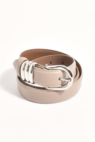 The Essential Metal Buckle Belt - Camel