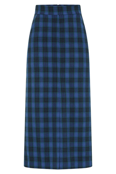 Blair Skirt - Blue Check