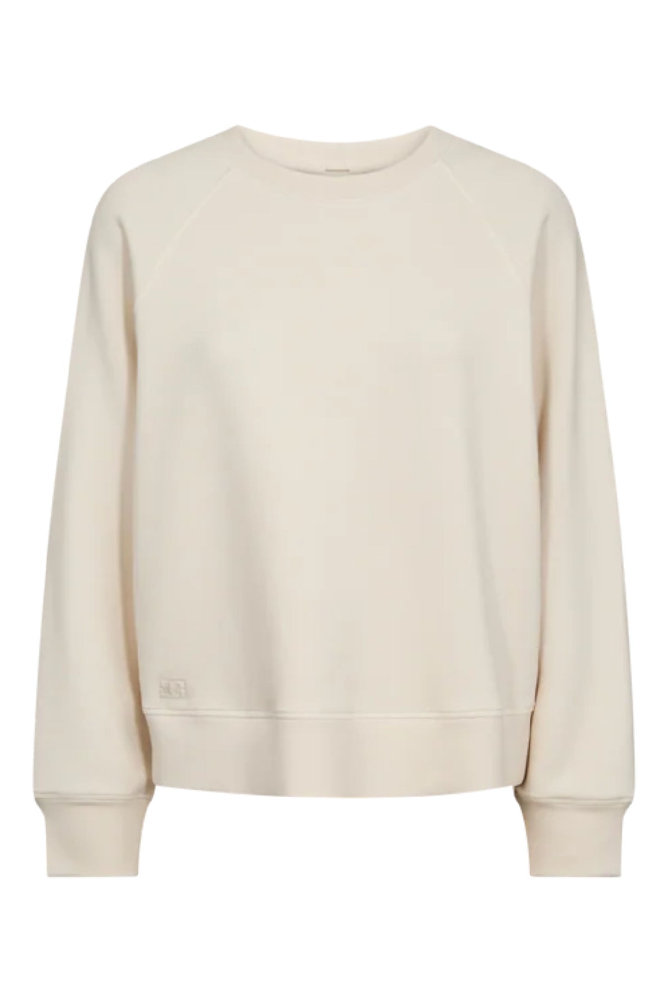 Abello O-LS Basic Sweatshirt - Ecru
