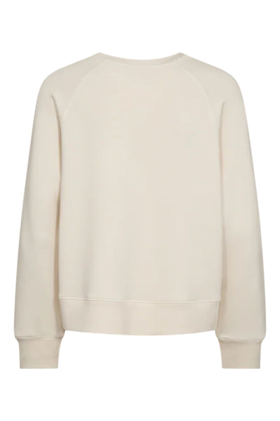 Abello O-LS Basic Sweatshirt - Ecru