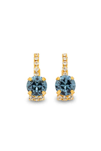 Adelaide Earrings - Denim Blue