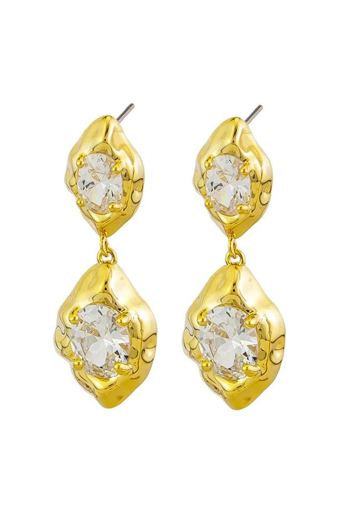 Crystal deals earrings online