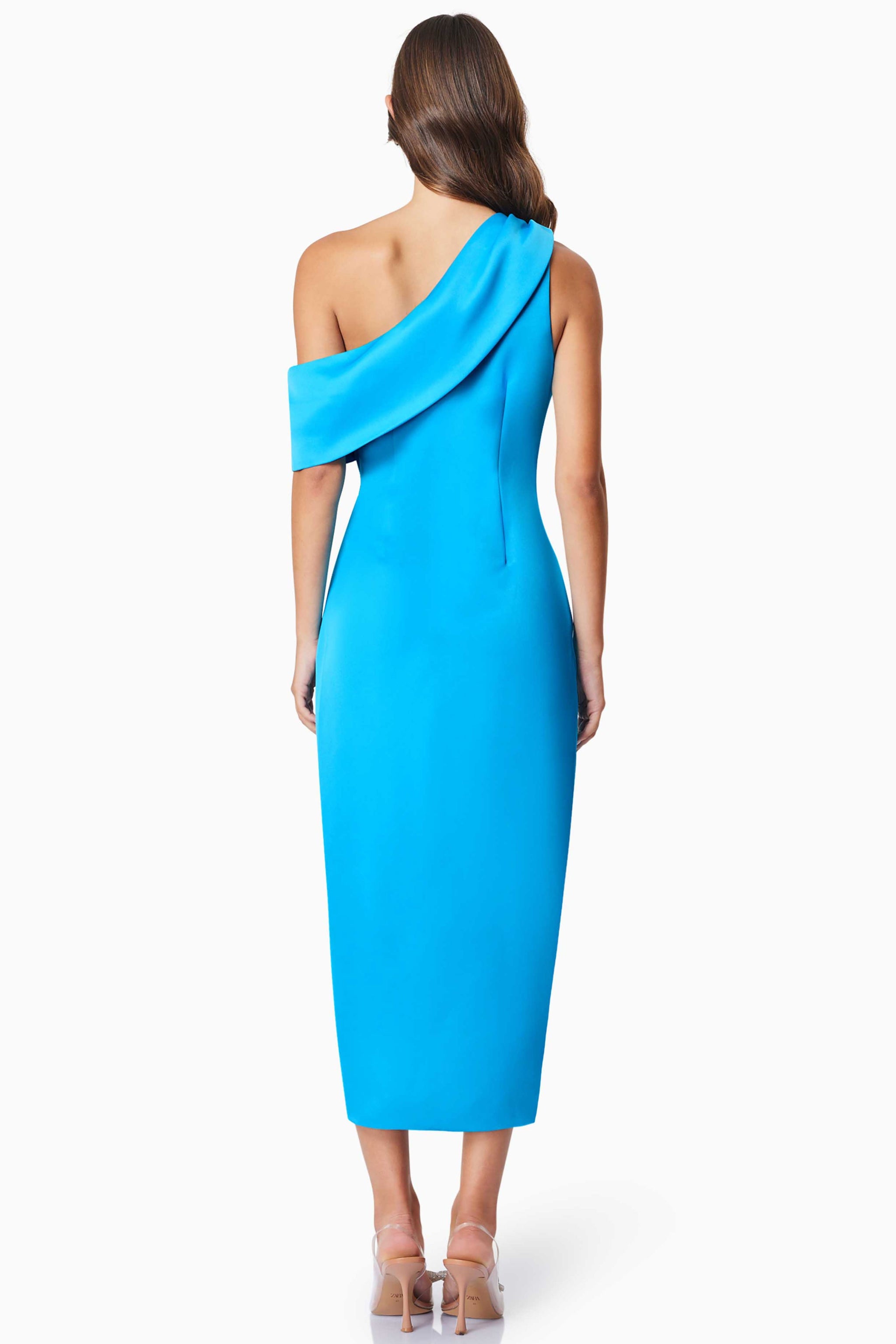 chiffon long dress with sleev Sleeve (CD0192) Blush / 4XL st pete fashion The long sleeves offer Size:42R Azazie Jackalin