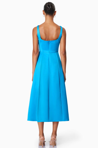 Alice Midi Dress - Aqua