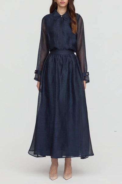 Alicia Shirt - Midnight Sky