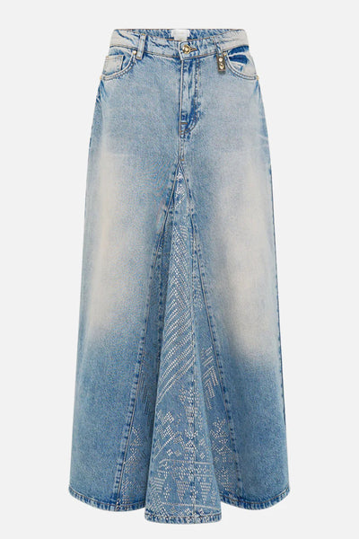 Alika Oasis Odyssey A-Line Maxi Skirt