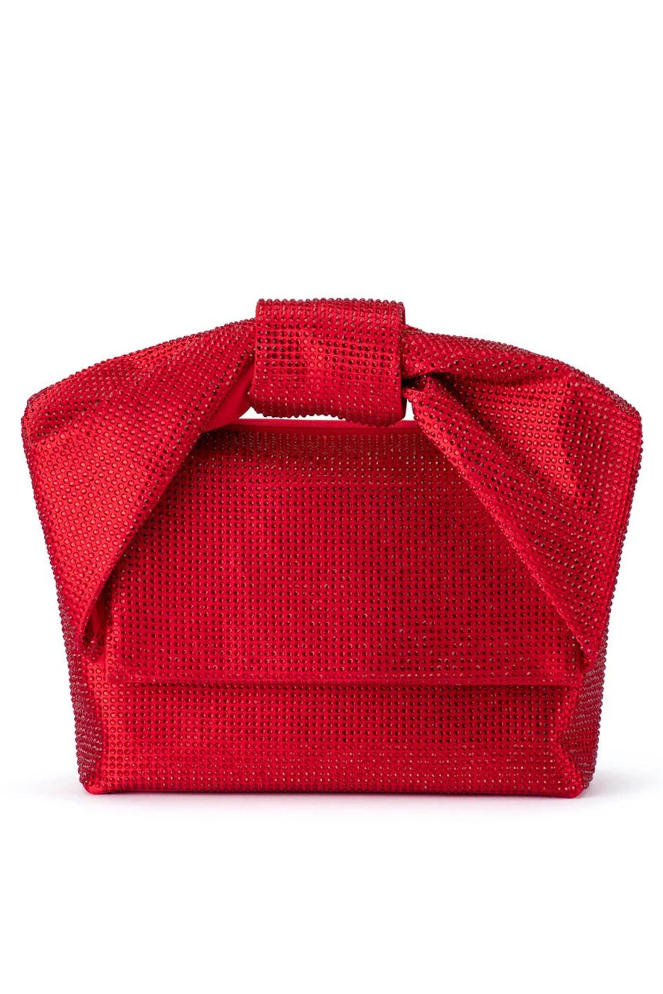 Alinta Hotfix Top Handle Bag - Red