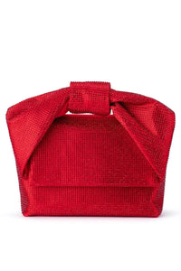 Alinta Hotfix Top Handle Bag - Red