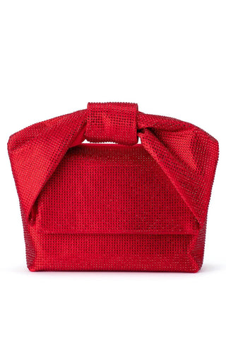 Alinta Hotfix Top Handle Bag - Red