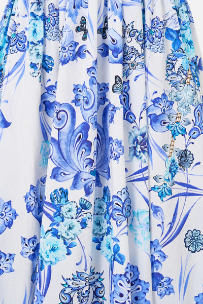 All About That Lace Ruffle Hem Halter Dress