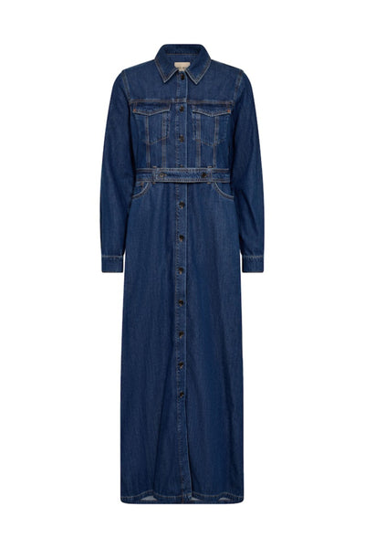 Allaba Denim Dress - Blue