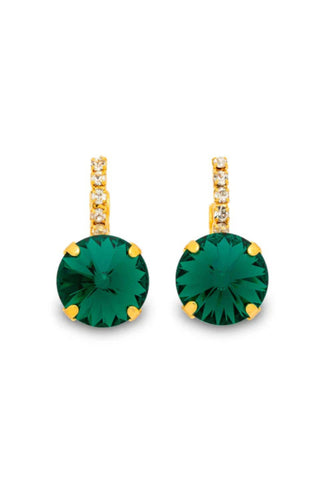 Amelie Earrings - Emerald