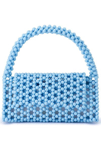 Amrita Bead Top Handle - Blue