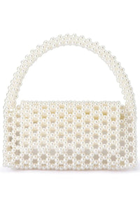 Amrita Bead Top Handle - Pearl