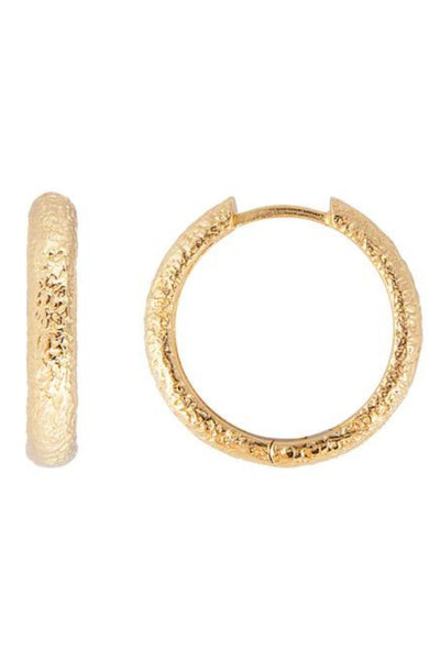 Antique Gold Maxi Hoops