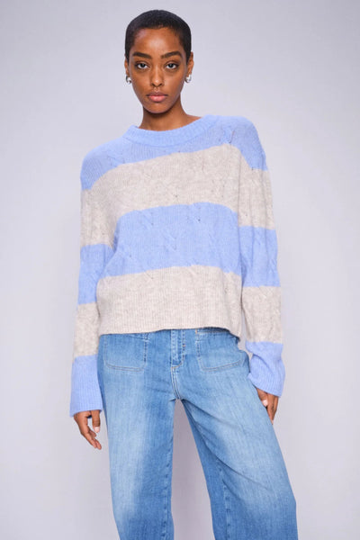Aryna Aidy O-Neck Knit - Hydrangea