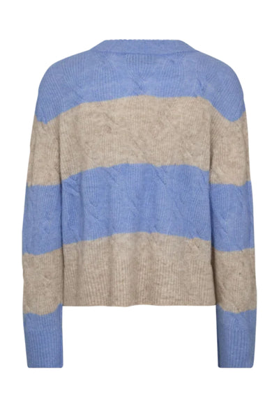 Aryna Aidy O-Neck Knit - Hydrangea