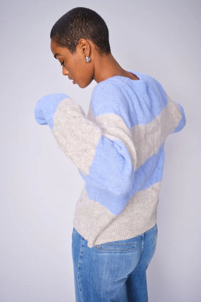 Aryna Aidy O-Neck Knit - Hydrangea