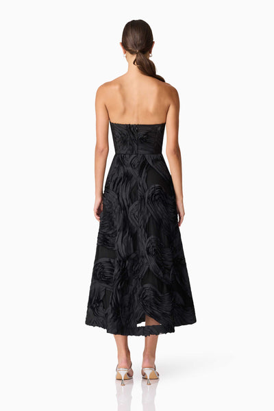 Asher Midi Dress Black