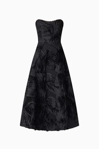 Asher Midi Dress Black