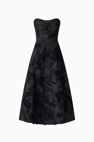 Asher Midi Dress Black