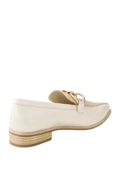 Ashvil Patent Leather Loafer - Cafe Ivory SIZE 39 ONLY