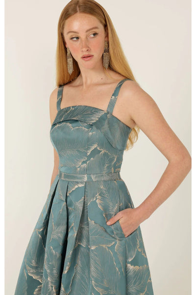 Atelier Bolero and Gown Set - Swedish Blue Gold