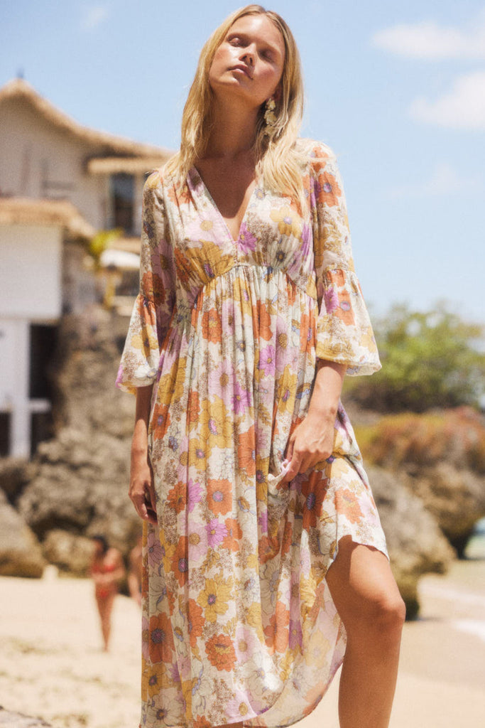 Austin floral 2025 midi dress