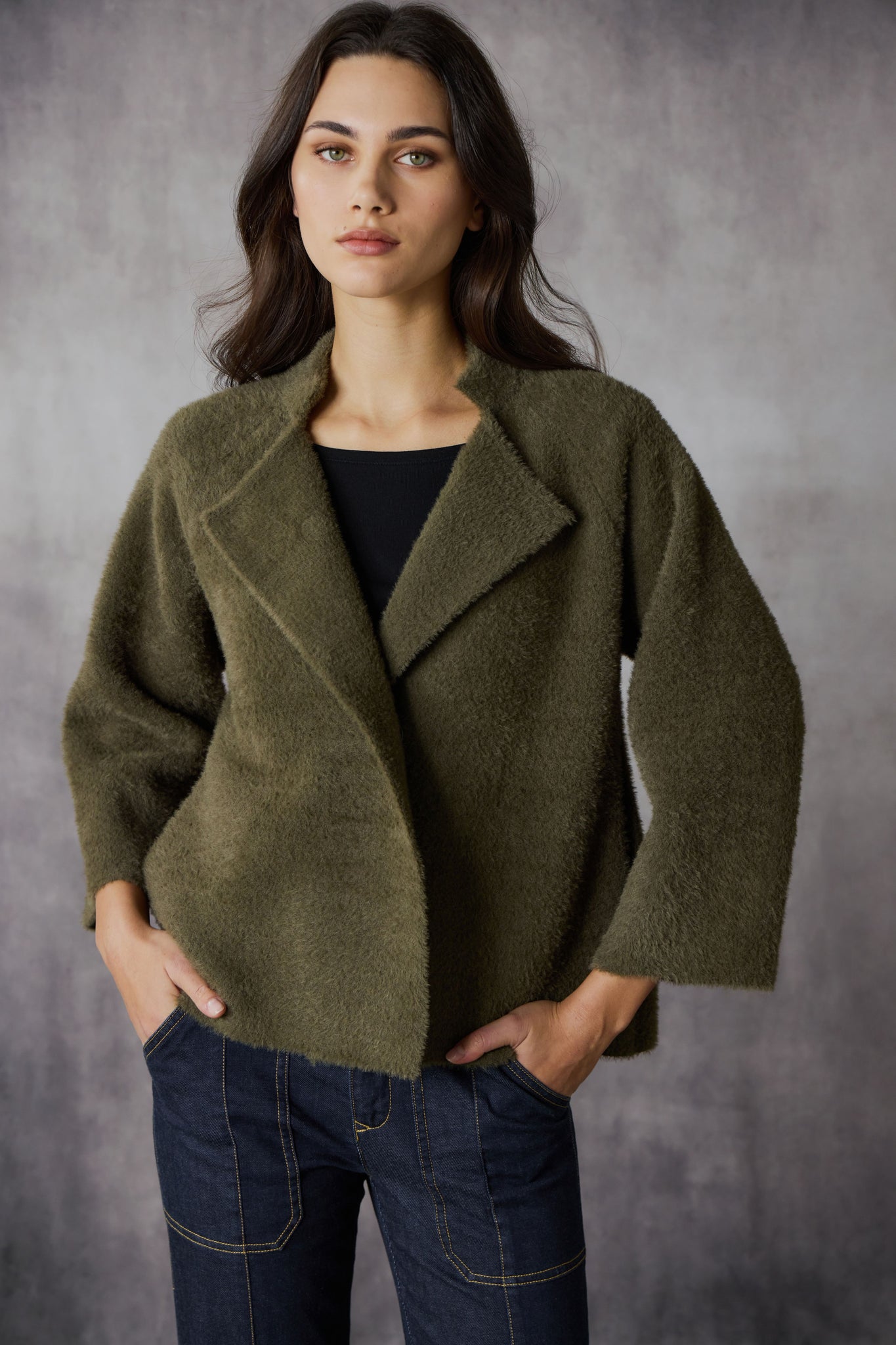 LANIA THE LABEL STOCKISTS Axel Jacket - Khaki – Smoke & Mirrors Boutique