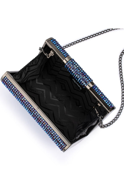 Bae Crystal Clutch - Blue