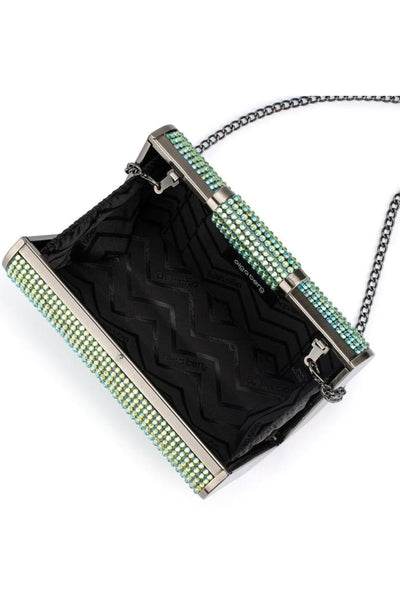 Bae Crystal Clutch - Green