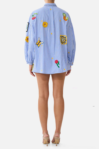 Balloon Sleeve Blouse - Magic of The Mercado