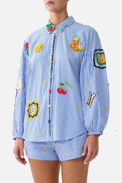 Balloon Sleeve Blouse - Magic of The Mercado