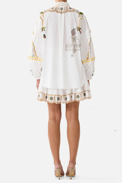 Balloon Sleeve Blouse - Va Va Vintage