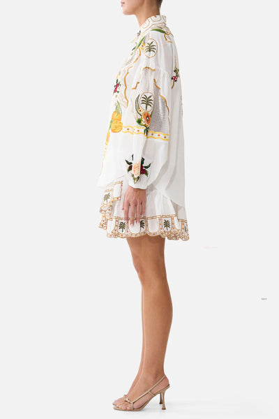 Balloon Sleeve Blouse - Va Va Vintage