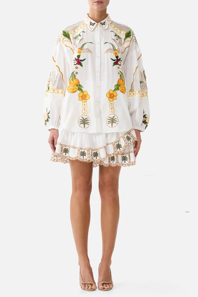 Balloon Sleeve Blouse - Va Va Vintage