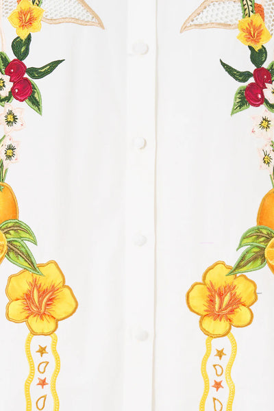 Balloon Sleeve Blouse - Va Va Vintage