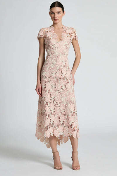 Belinda Dress - Blush Cream